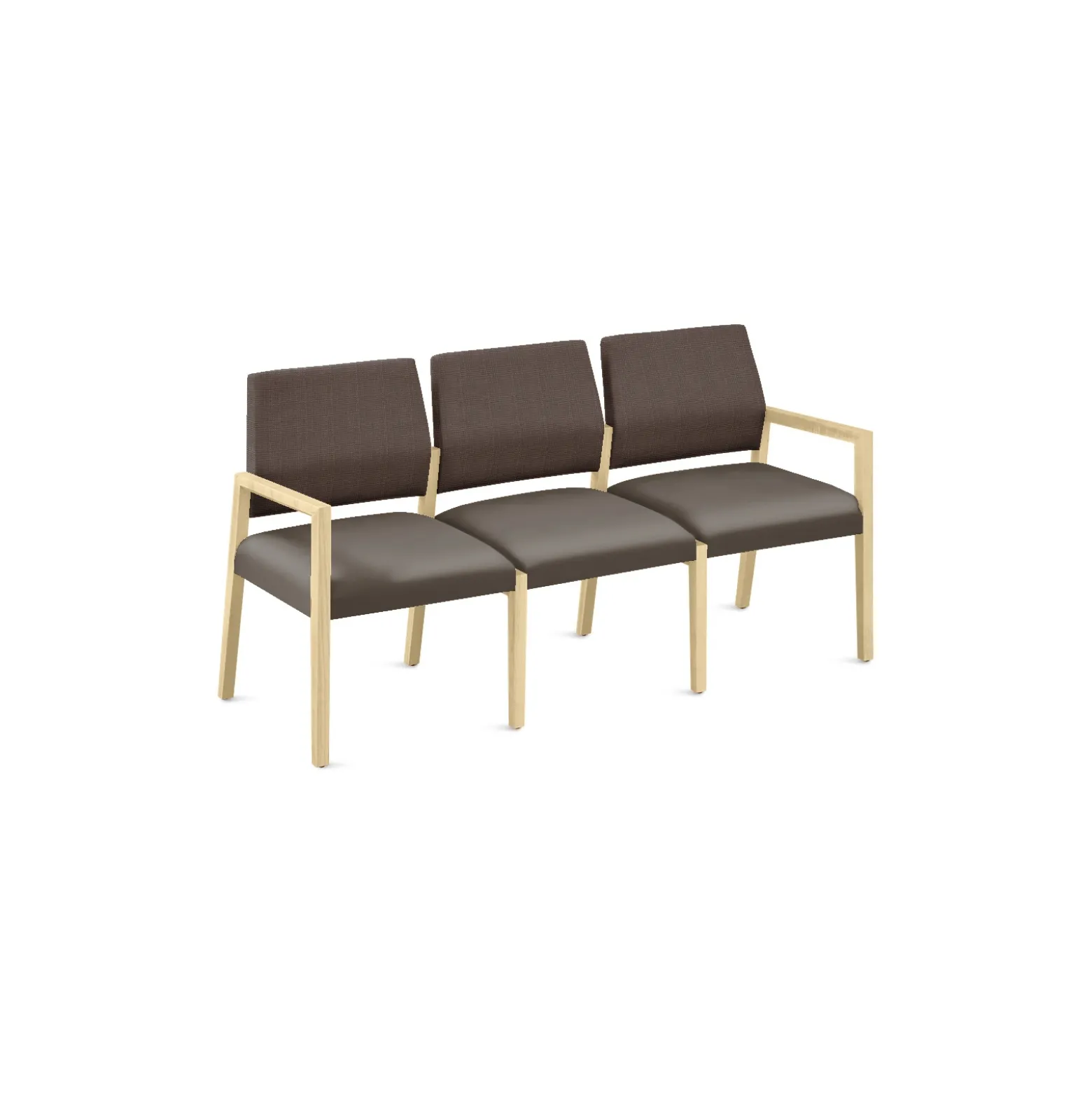 Hampton Three Seat Sofa in Designer Upholstery