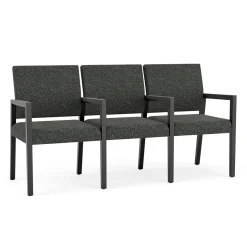 Hampton Three Seat Sofa with Center Arms in Standard Upholstery