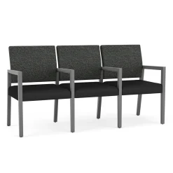 Hampton Three Seat Sofa with Center Arms in Standard Upholstery