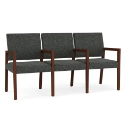Hampton Three Seat Sofa with Center Arms in Standard Upholstery