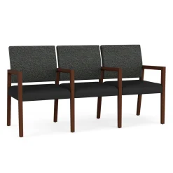 Hampton Three Seat Sofa with Center Arms in Standard Upholstery