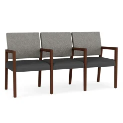 Hampton Three Seat Sofa with Center Arms in Standard Upholstery