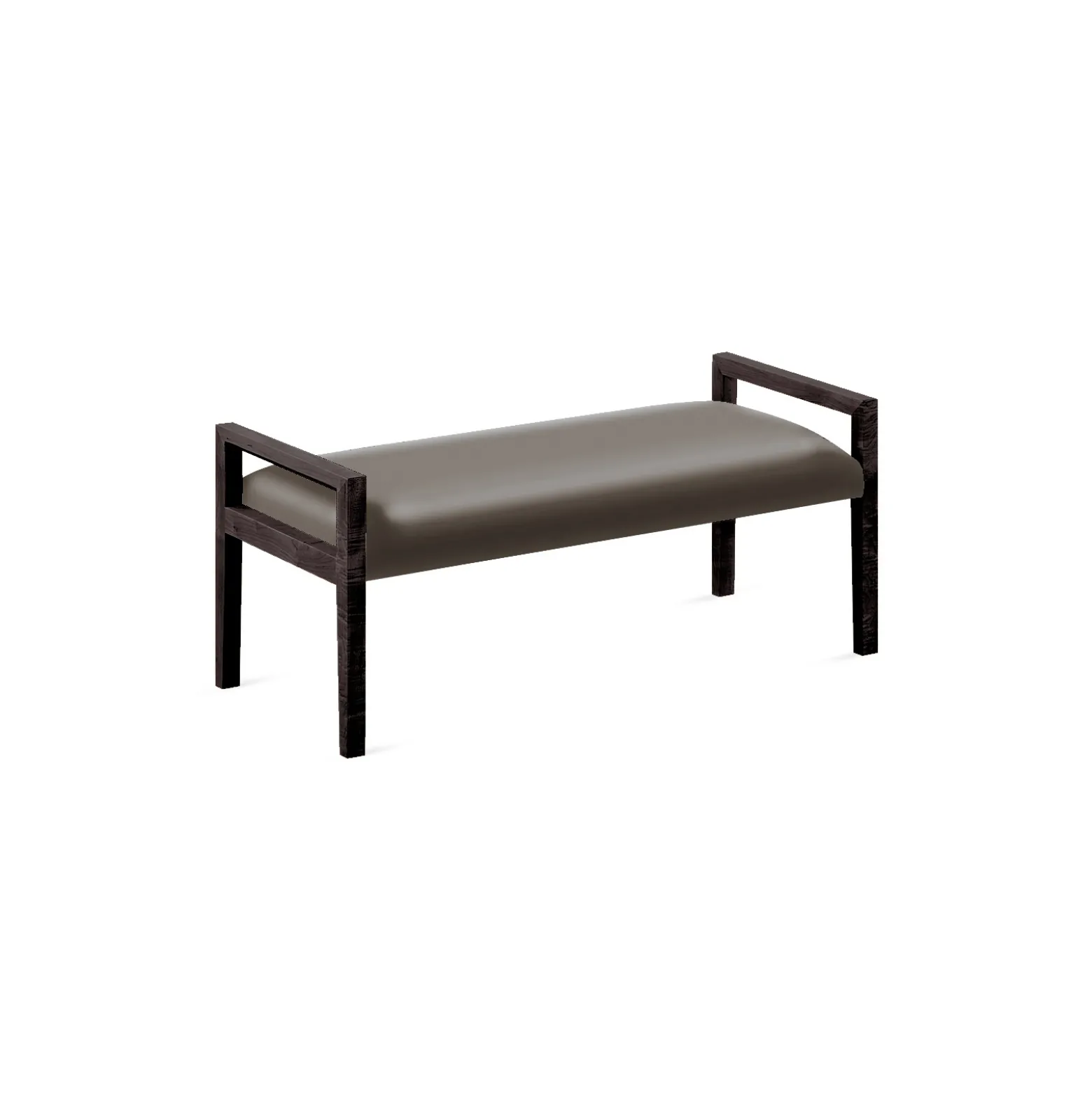 Hampton Two Seat Bench in Designer Upholstery