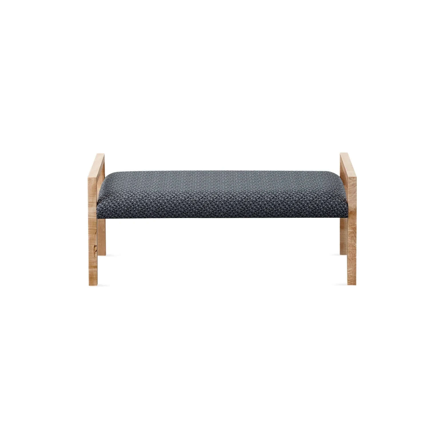 Hampton Two Seat Bench in Designer Upholstery