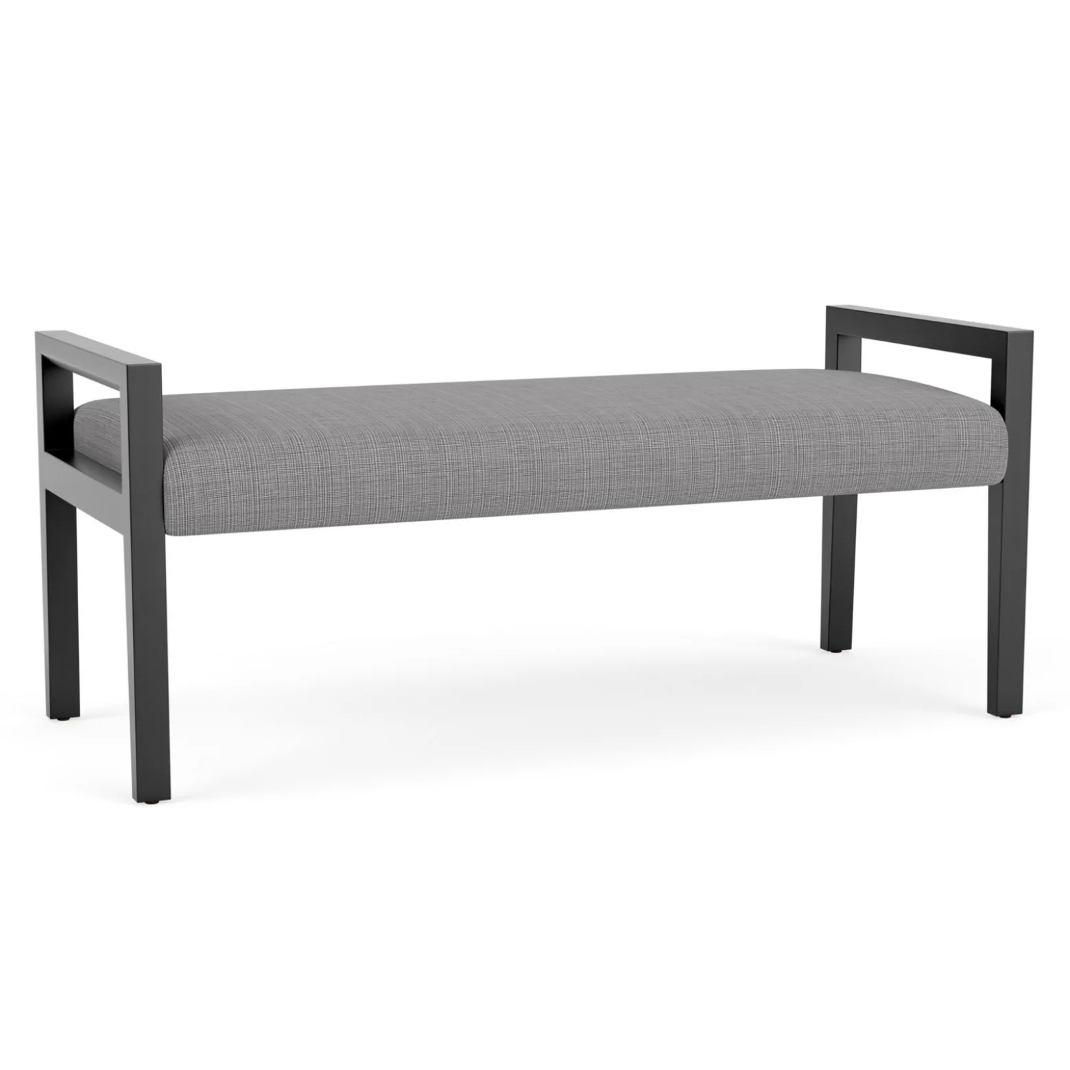 Hampton Two Seat Bench in Designer Upholstery