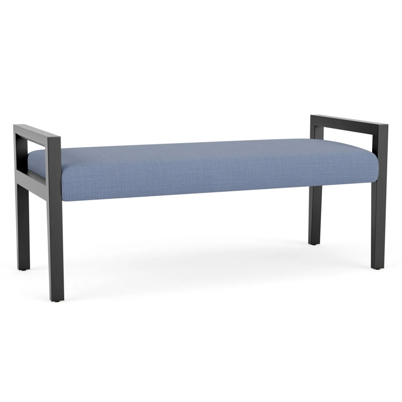 Hampton Two Seat Bench in Designer Upholstery