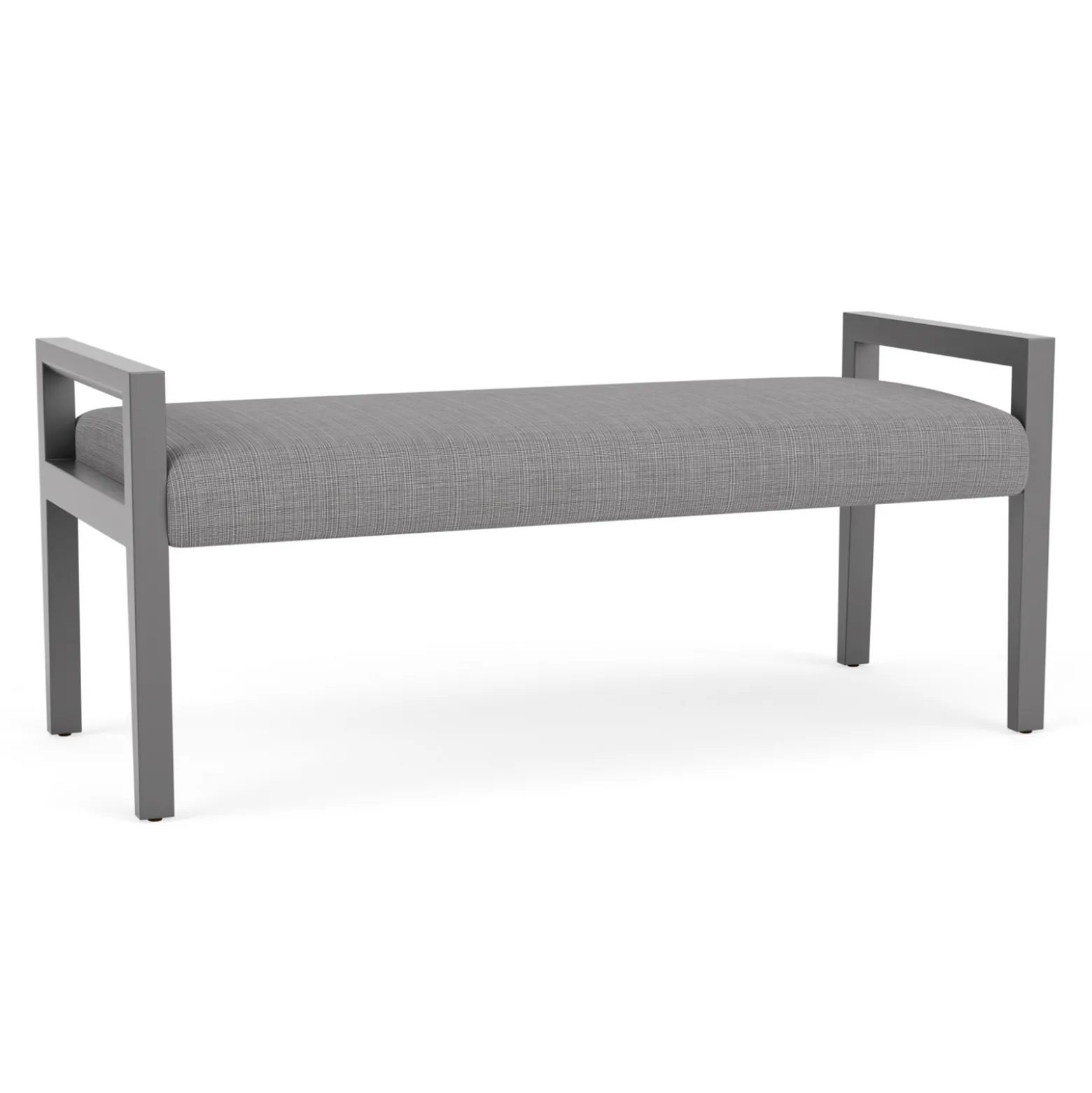 Hampton Two Seat Bench in Designer Upholstery