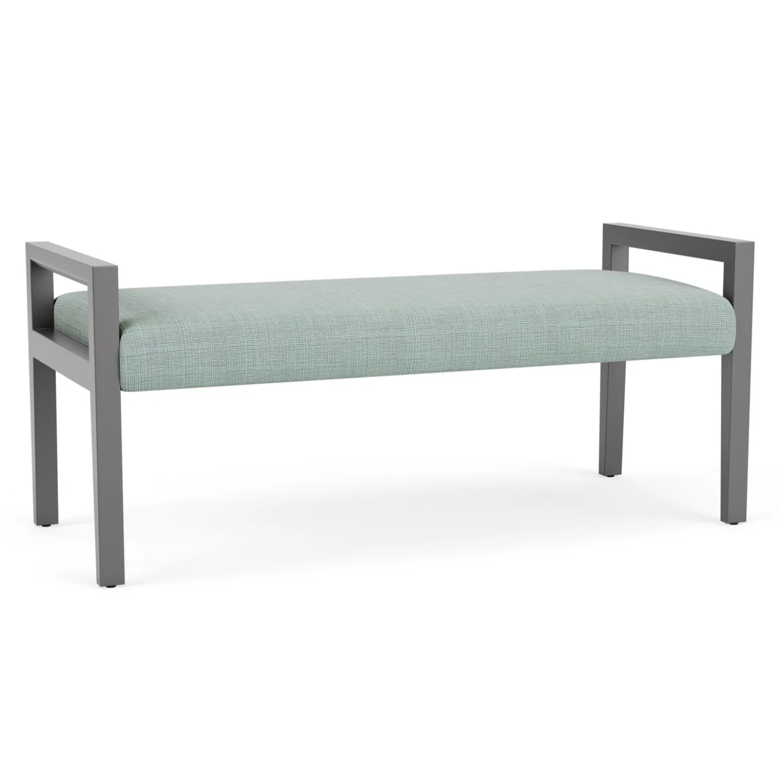 Hampton Two Seat Bench in Designer Upholstery