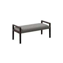 Hampton Two Seat Bench in Standard Upholstery