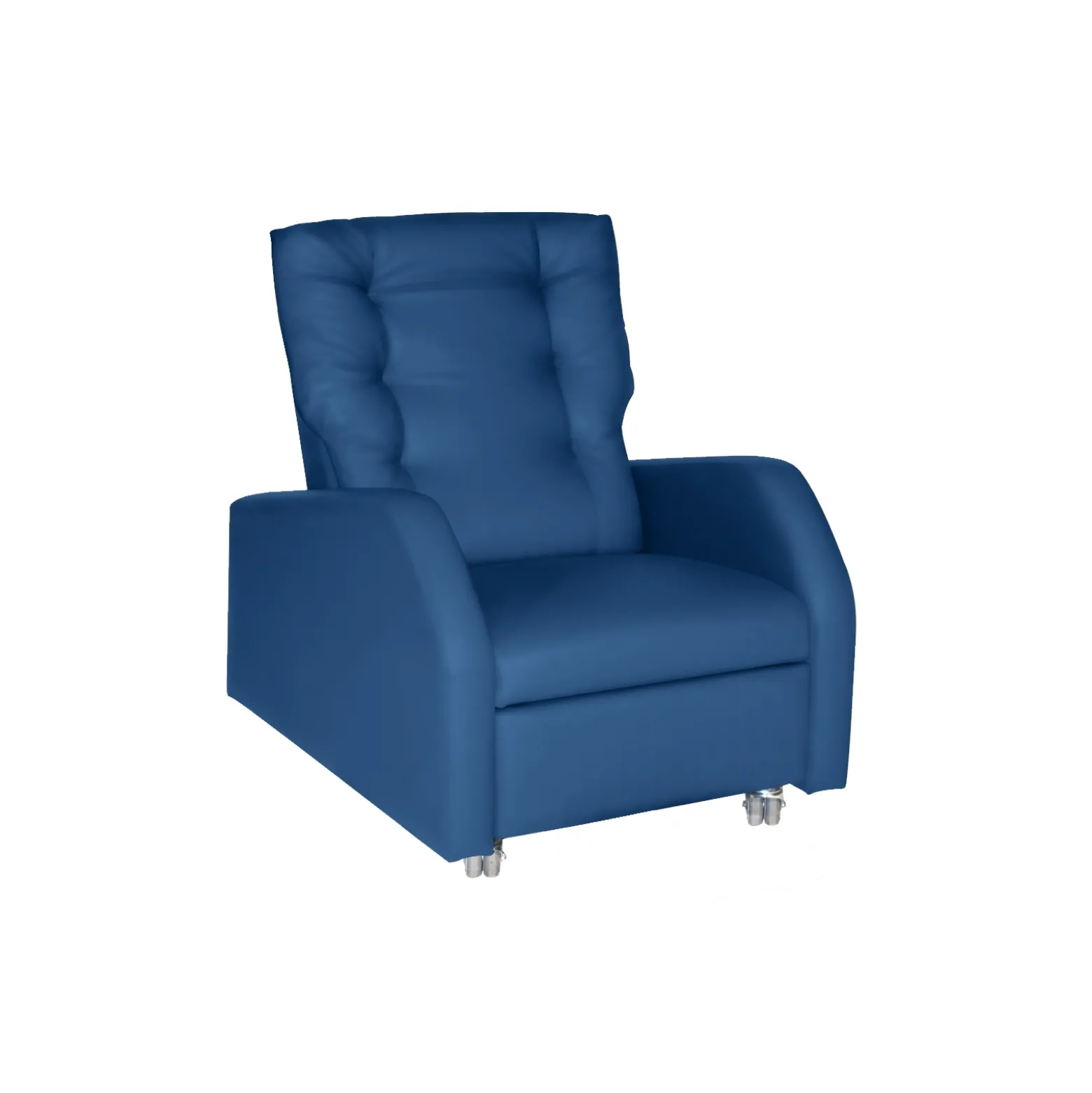 Hannah Bariatric Patient Recliner with Pillow Back in Vinyl