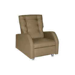 Hannah Bariatric Patient Recliner with Pillow Back in Vinyl