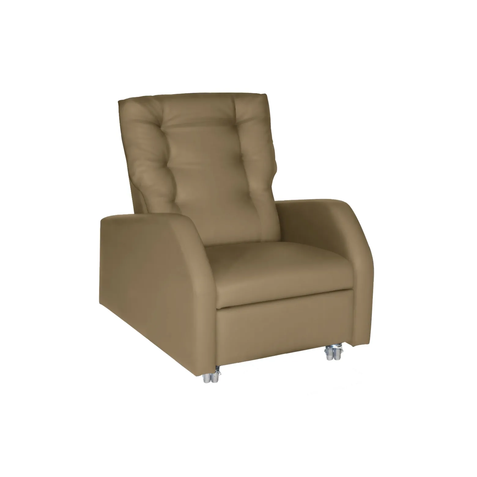 Hannah Bariatric Patient Recliner with Pillow Back in Vinyl