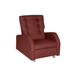 Hannah Bariatric Patient Recliner with Pillow Back in Vinyl