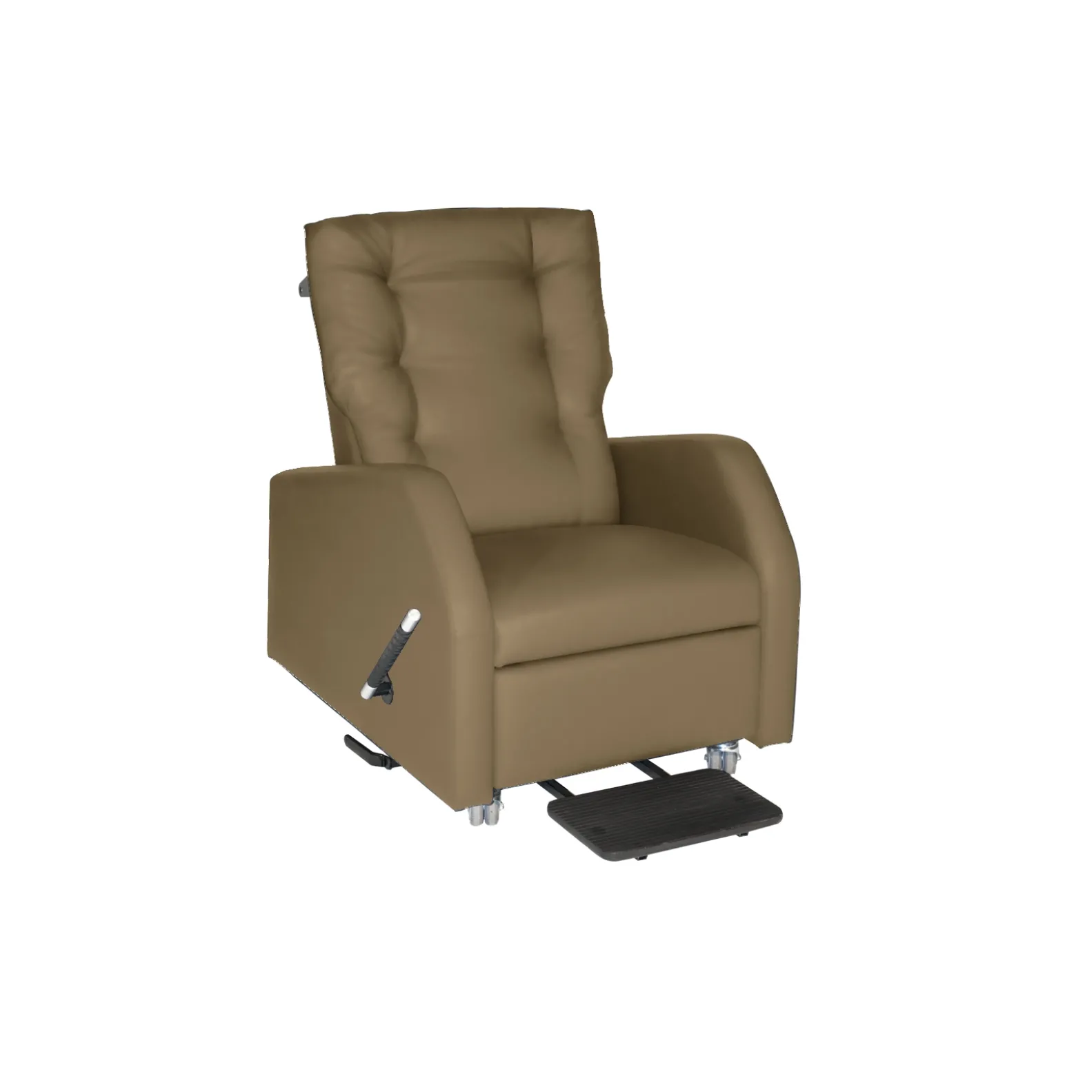 Hannah Bariatric Pillow Back Patient Recliner with Trendelenburg in Fabric