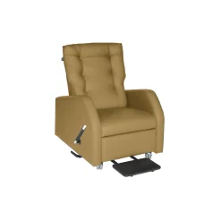 Hannah Patient Recliner with Pillow Back in Vinyl