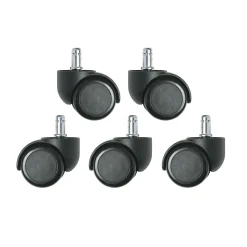 Hard Floor Casters - Set of 5