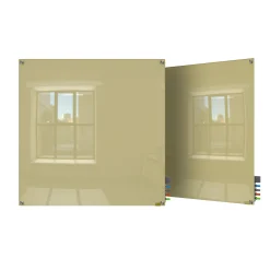 Harmony Magnetic Square Corner Glass Board 4x4