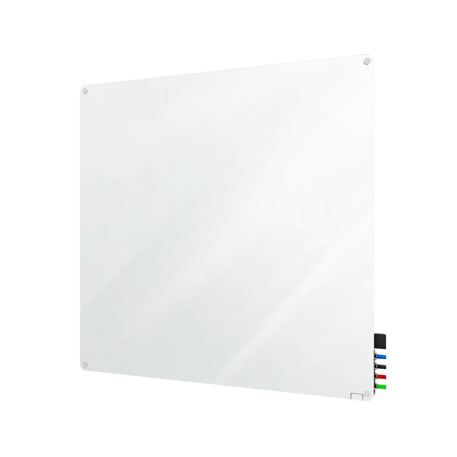 Harmony Radius Corner Glass Board 4x4