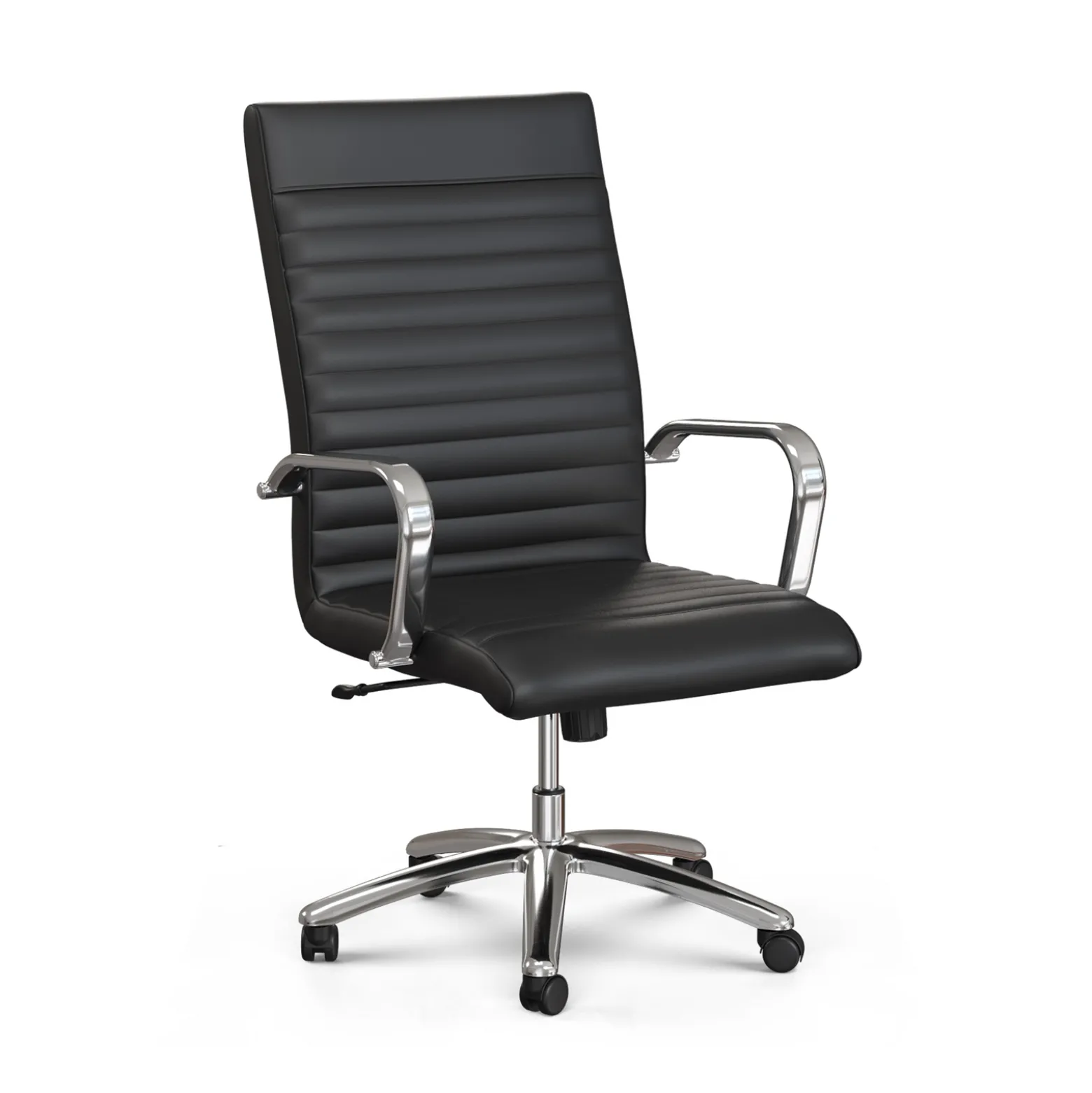 Harper Faux Leather High-Back Office Chair