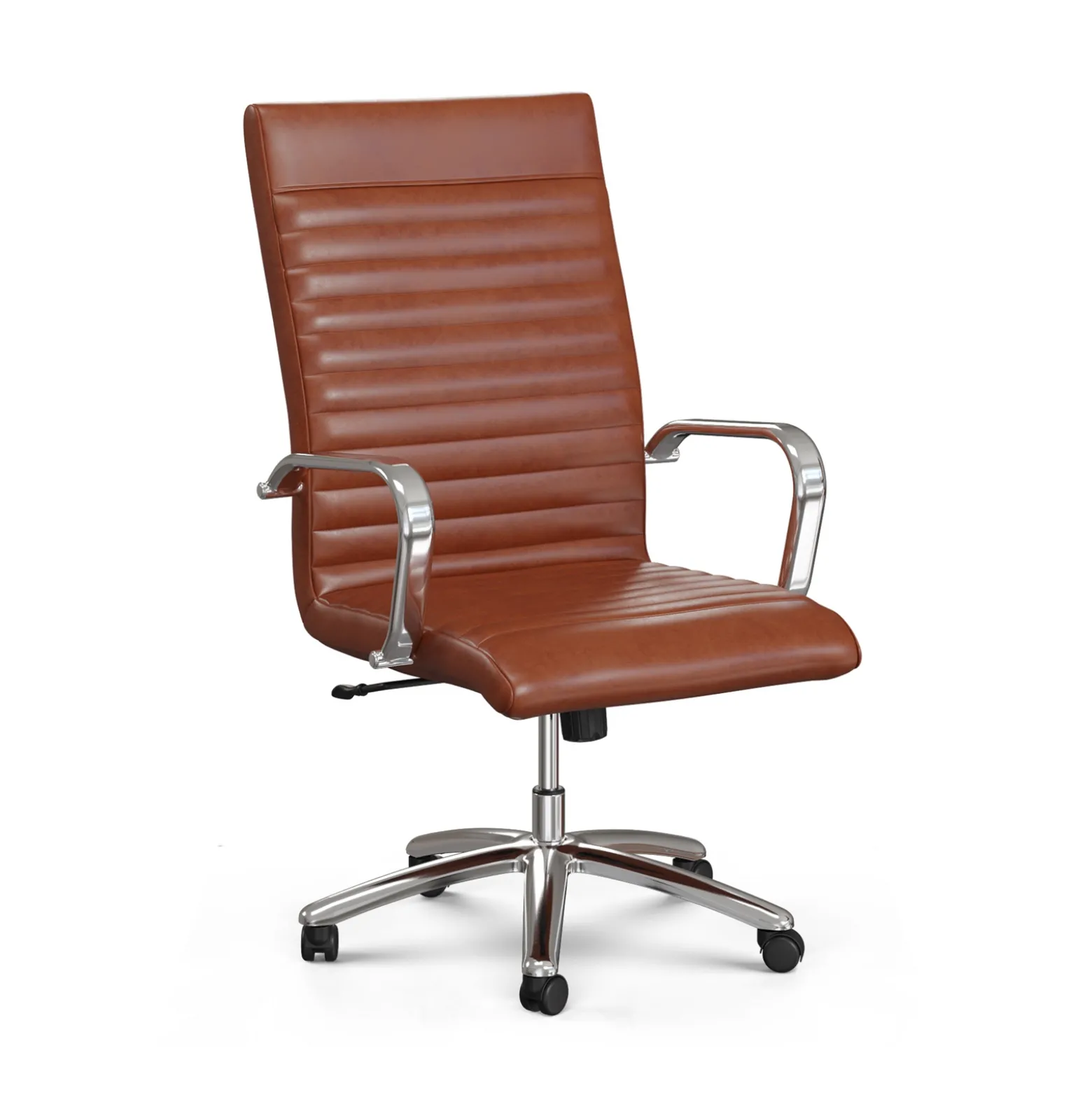 Harper Faux Leather High-Back Office Chair