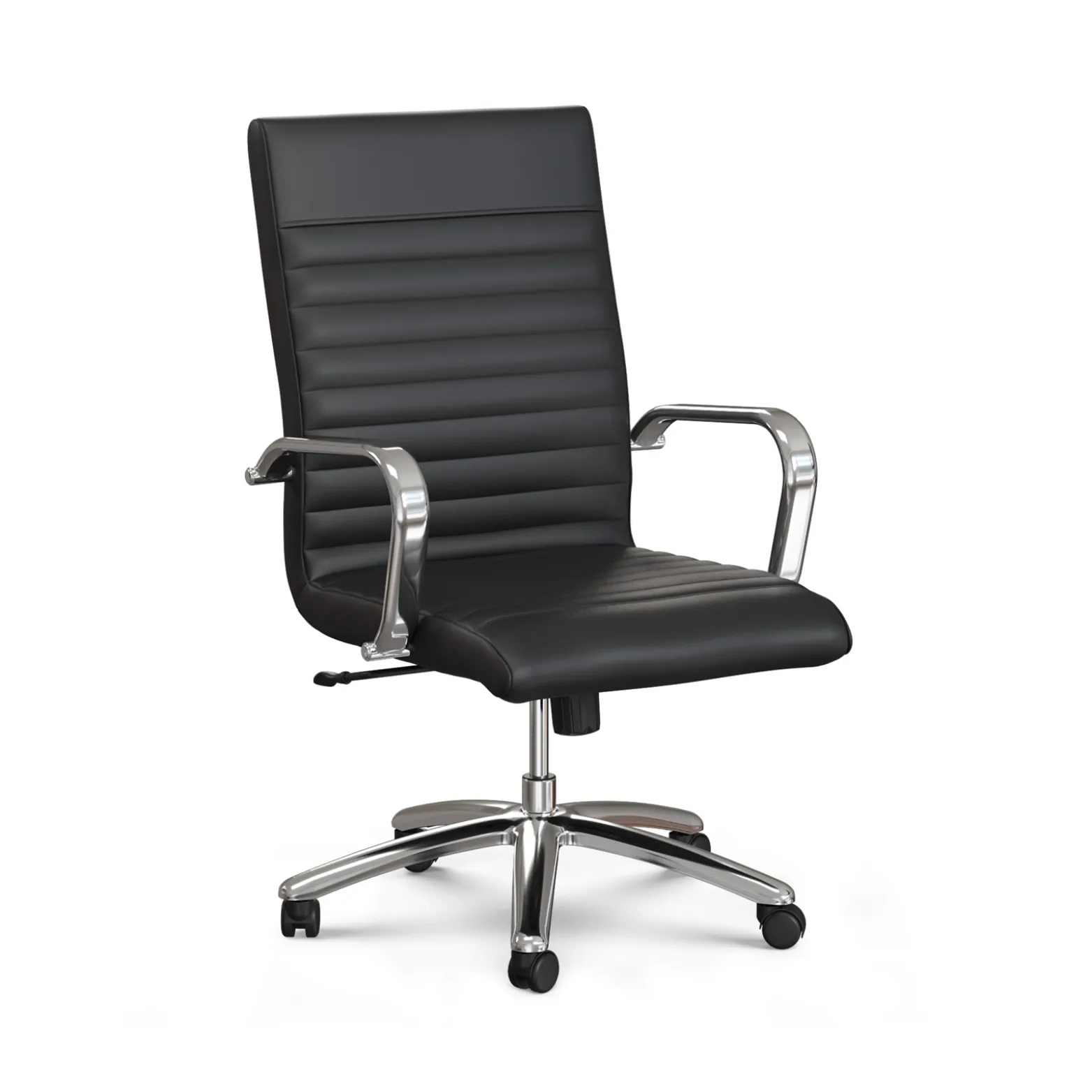 Harper Faux Leather Mid-Back Office Chair