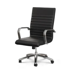 Harper Faux Leather Mid-Back Office Chair