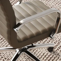 Harper Faux Leather Mid-Back Office Chair
