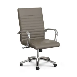 Harper Faux Leather Mid-Back Office Chair