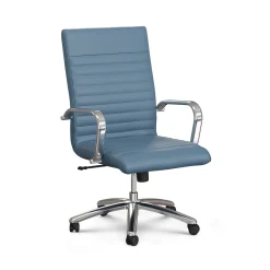 Harper Faux Leather Mid-Back Office Chair