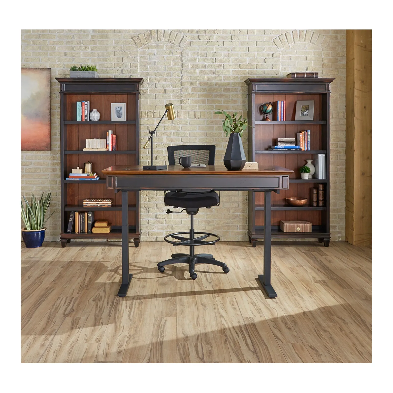 Hartford Adjustable Height Desk - 60"Wx28"D