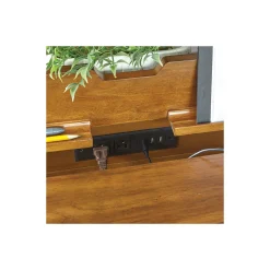 Hartford Adjustable Height Desk with Bookcase Set