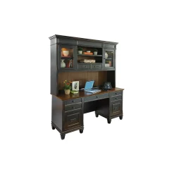 Hartford Double Pedestal Credenza Desk 69