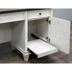 Hartford Double Pedestal Credenza Desk 69