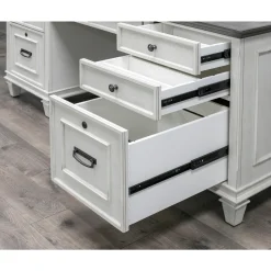 Hartford Double Pedestal Desk - 69.5