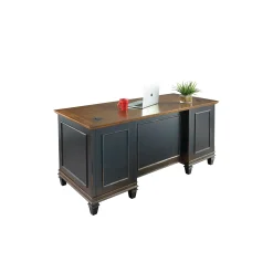 Hartford Double Pedestal Desk - 69.5