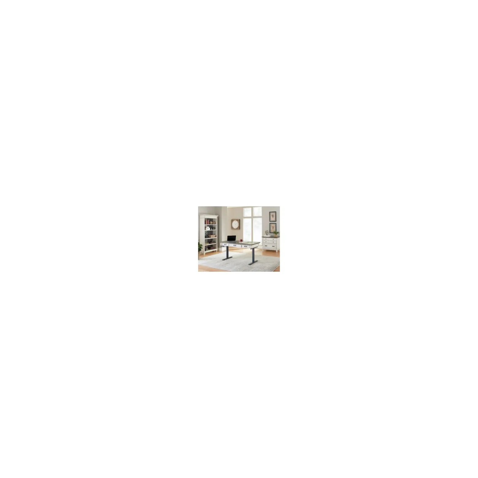 Hartford Five Shelf Open Bookcase - 40"W x 78"H