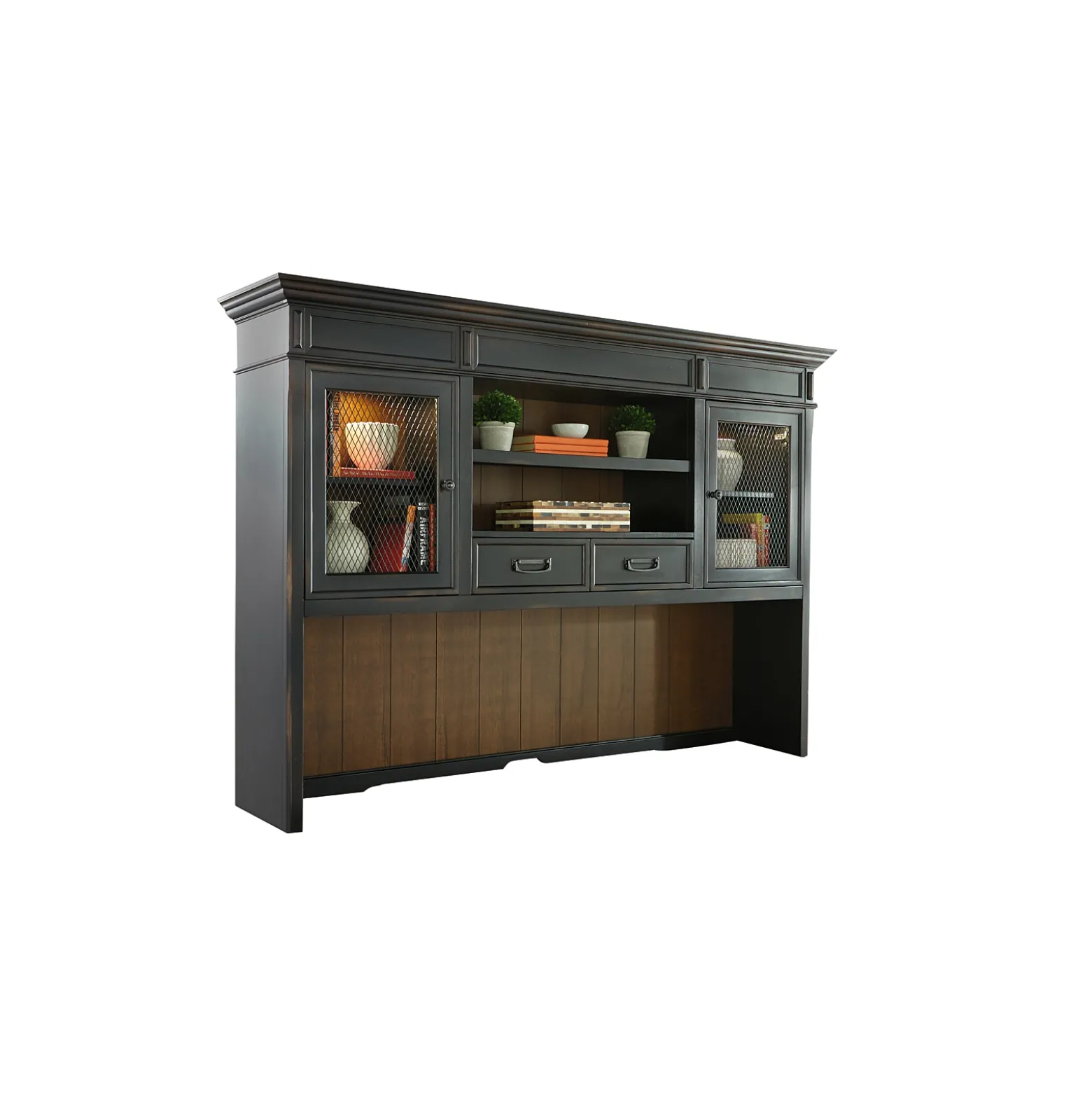 Hartford Hutch with Overhead Storage – 70.5"W