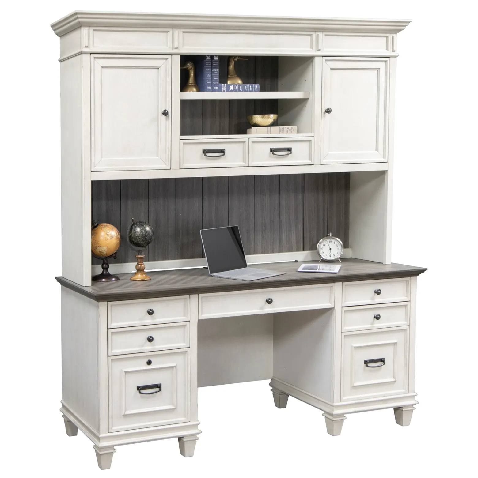 Hartford Hutch with Overhead Storage – 70.5"W