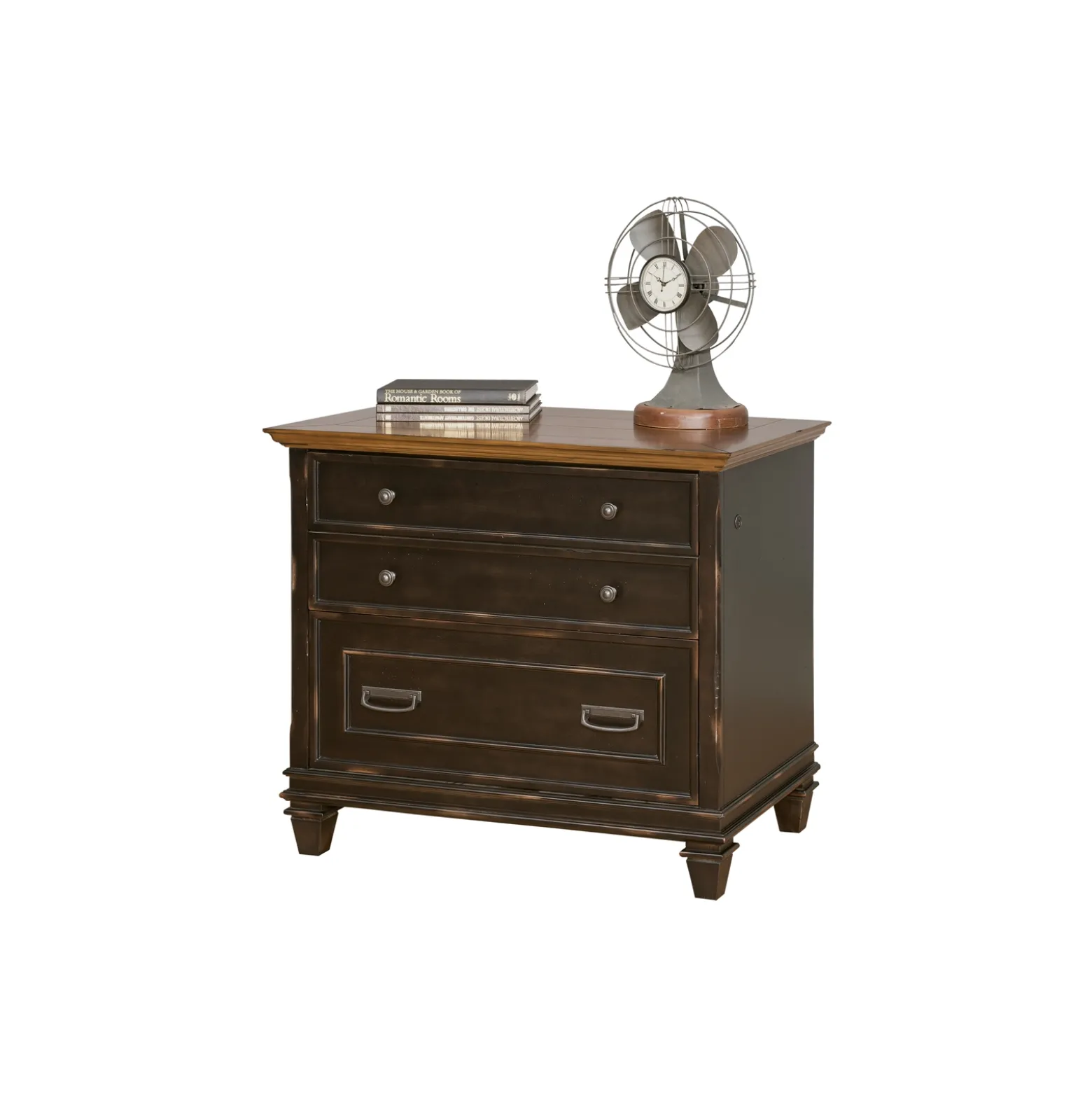 Hartford L-Shaped Desk with Right Return and Lateral File Set