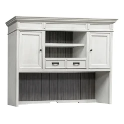 Hartford L-Shaped Desk with Right Return and Hutch