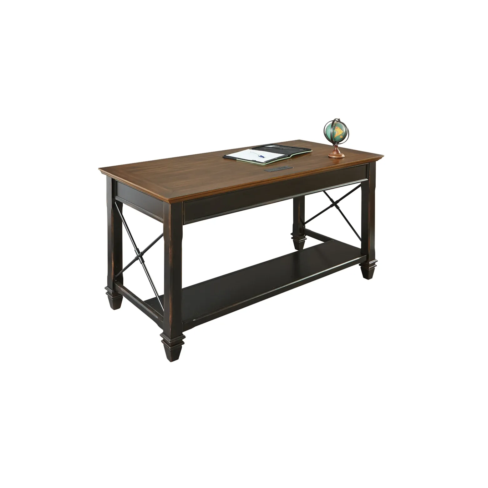 Hartford Writing Desk with Keyboard Tray - 60"Wx28"D