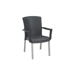 Havana Weave Stacking Outdoor Arm Chair