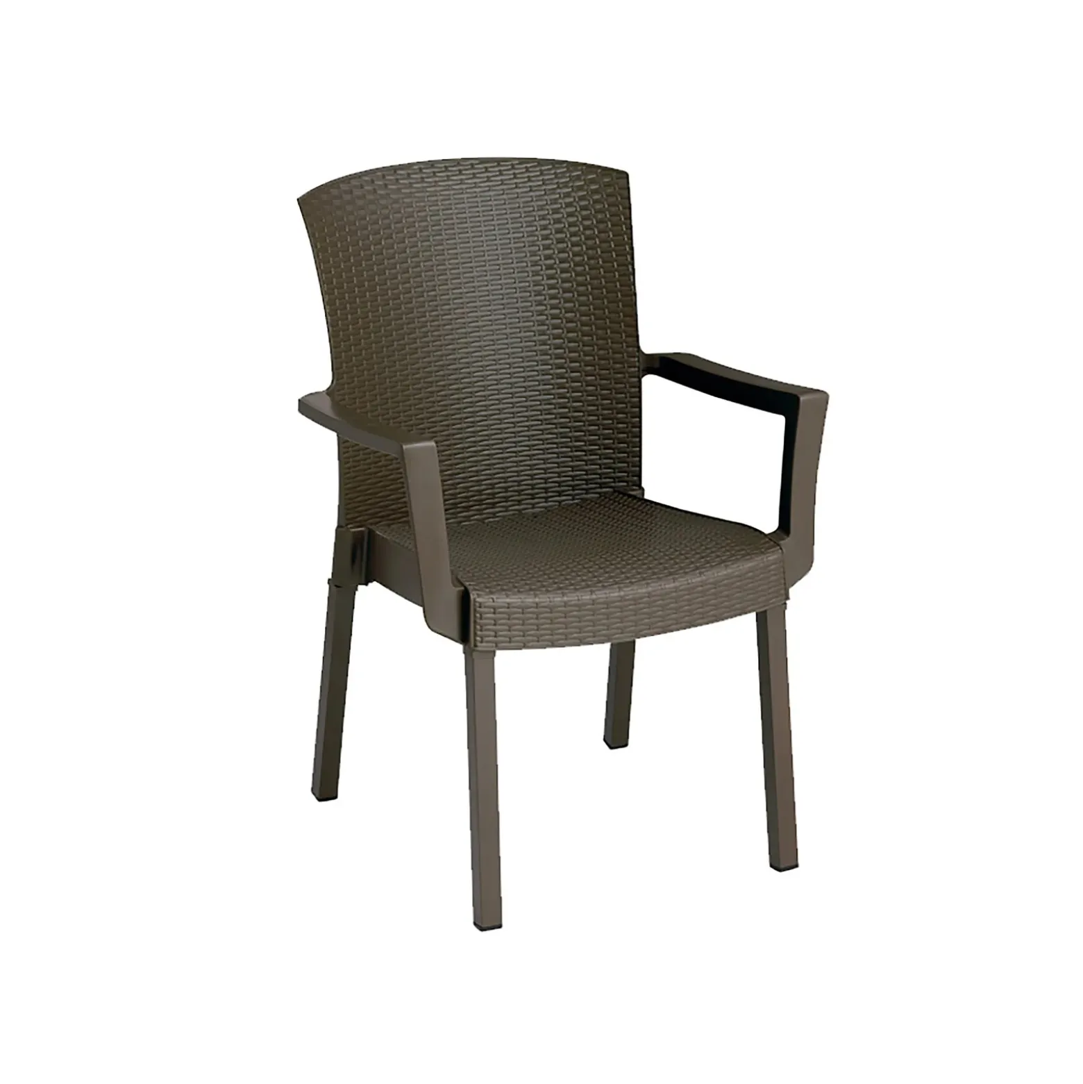 Havana Weave Stacking Outdoor Arm Chair