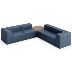 Haven 4 Person Modular Corner Sofa with Table