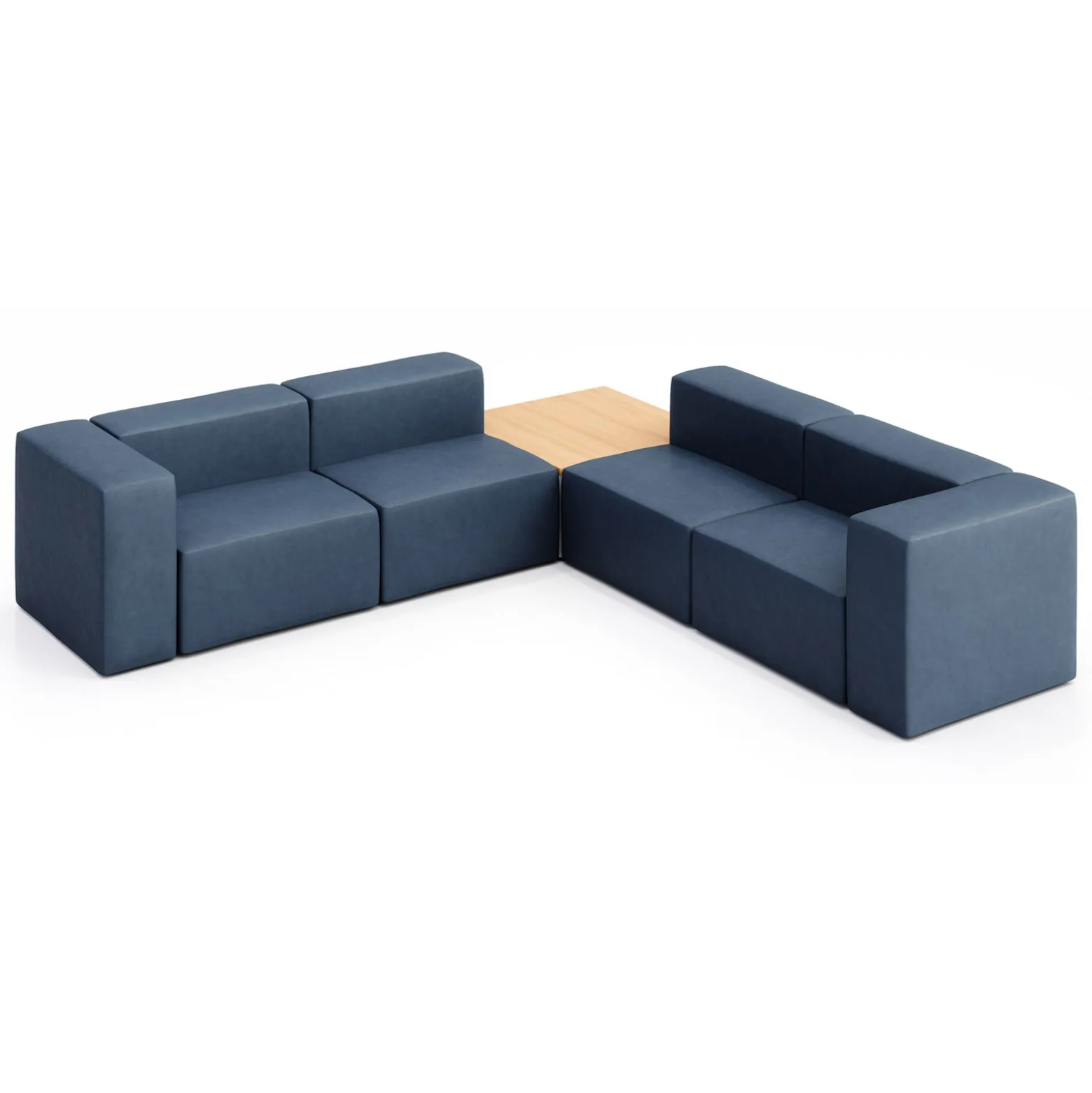 Haven 4 Person Modular Corner Sofa with Table