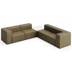 Haven 4 Person Modular Corner Sofa with Table