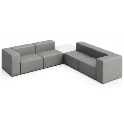 Haven 4 Person Modular Corner Sofa with Table