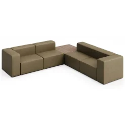 Haven 4 Person Modular Corner Sofa with Table