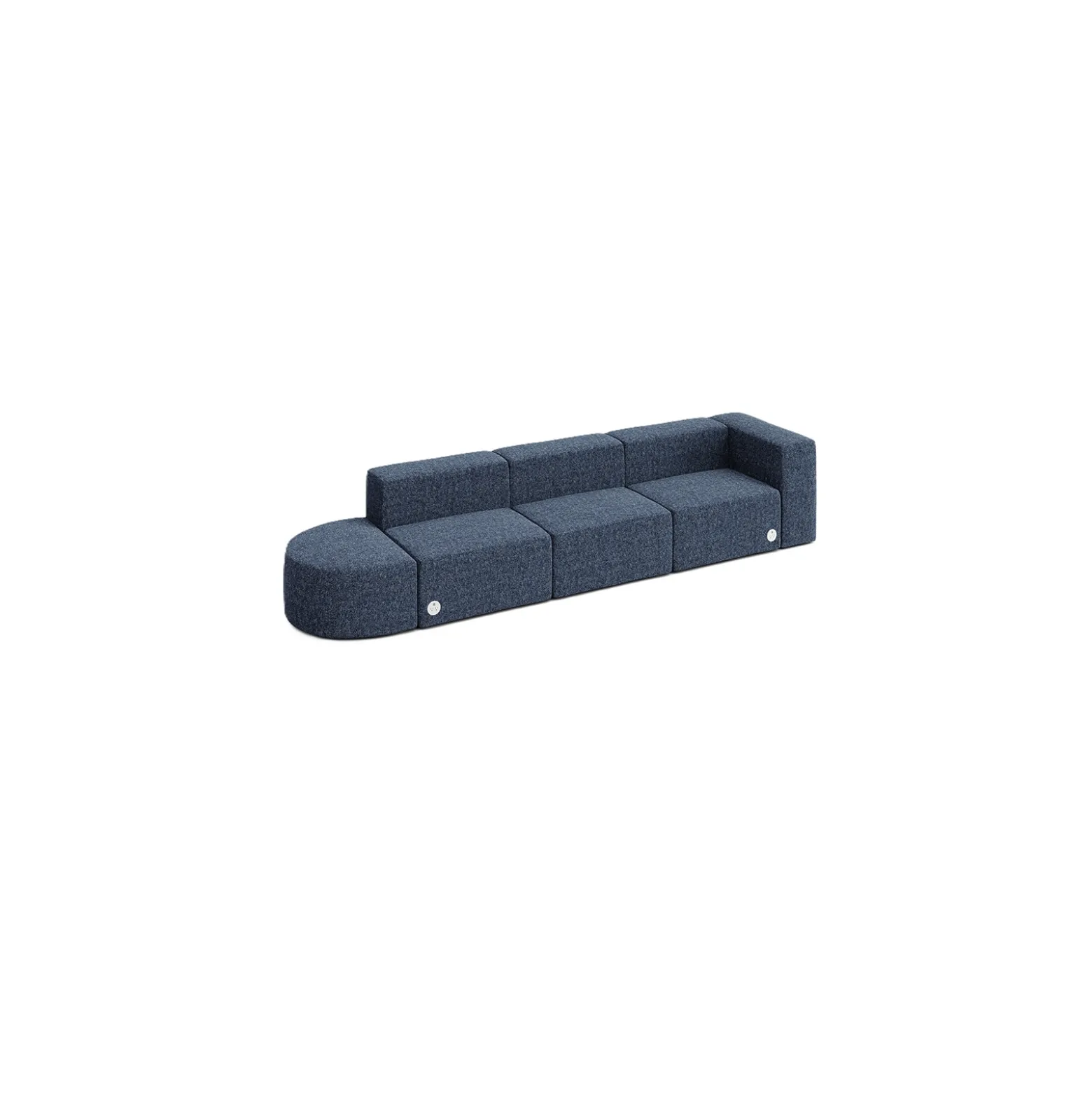 Haven 4 Person Modular Sofa with Power