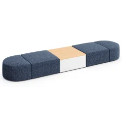 Haven 4 Person Modular Sofa with Table